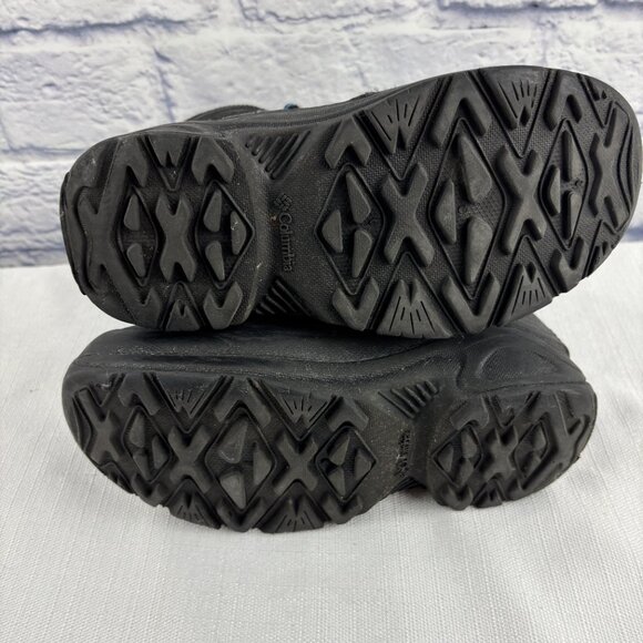 Columbia Boys Youth 4 Black Insulated Bugaboot Omni-heat Waterproof Boots - Picture 11 of 11